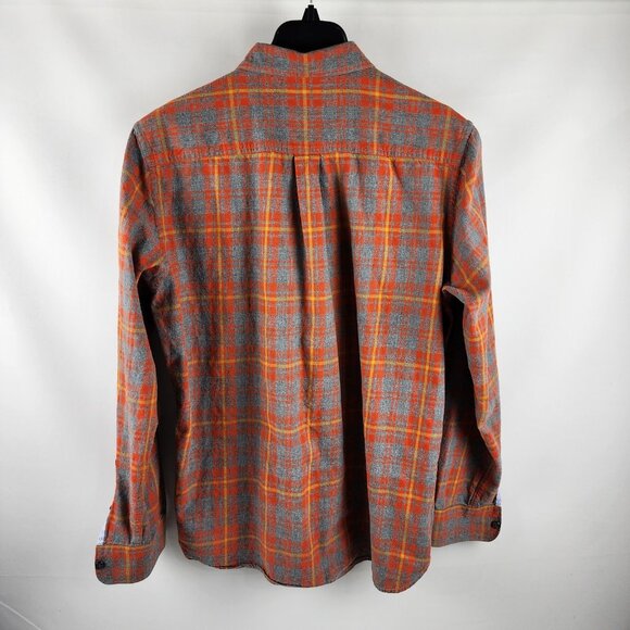 32 BAR BLUES Shirt Mens Large Multi Plaid Long Sleeve Button Up - Picture 2 of 6